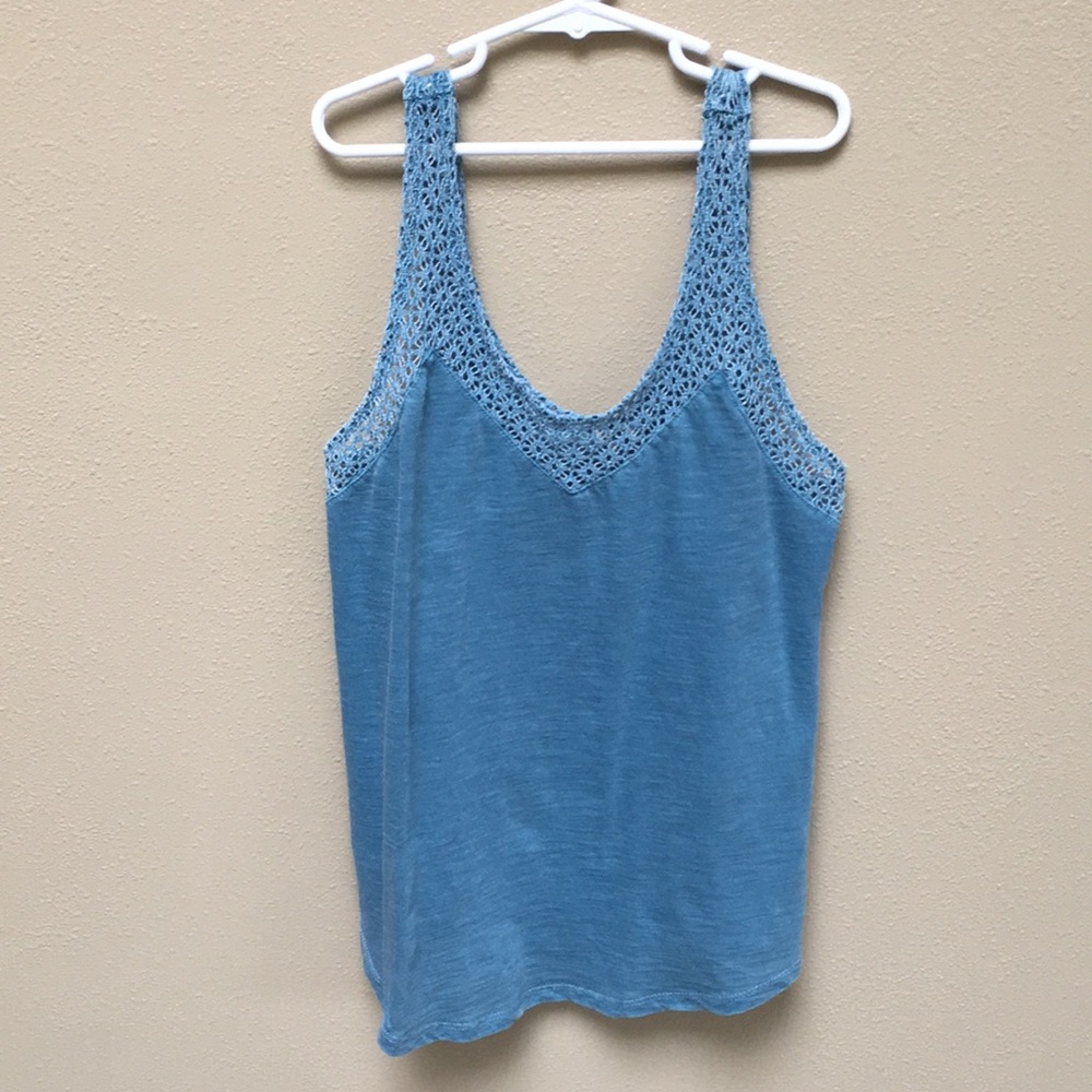 Blue tank top